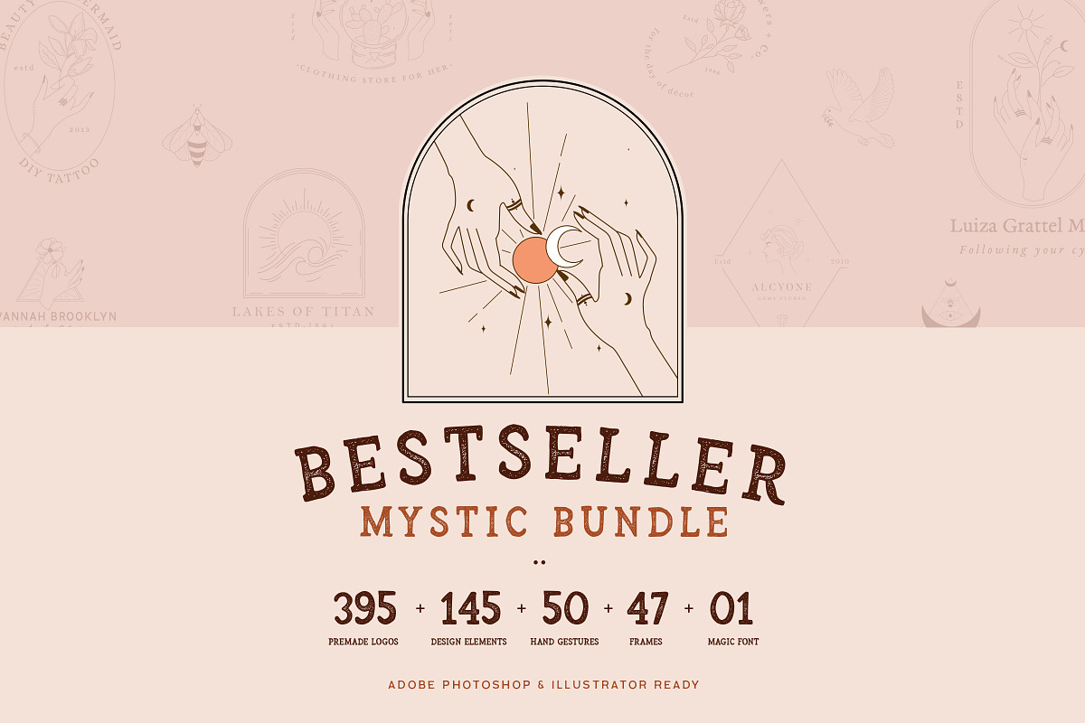 99% OFF! Bestseller Mystic Bundle, an Illustration by SNIPESCIENTIST (Photo 34 of 34)