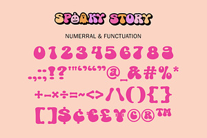 Spooky Story Font