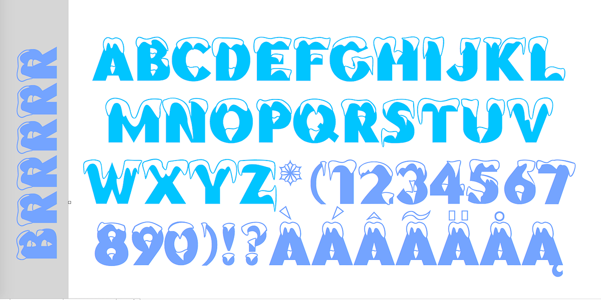 Brrrrr, a Font by Ingrimayne Type (Photo 3 of 6)