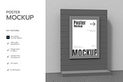 Minimalist Poster Frame Mockup, a Product Mockup by graphypix (Thumbnail 2 of 4)