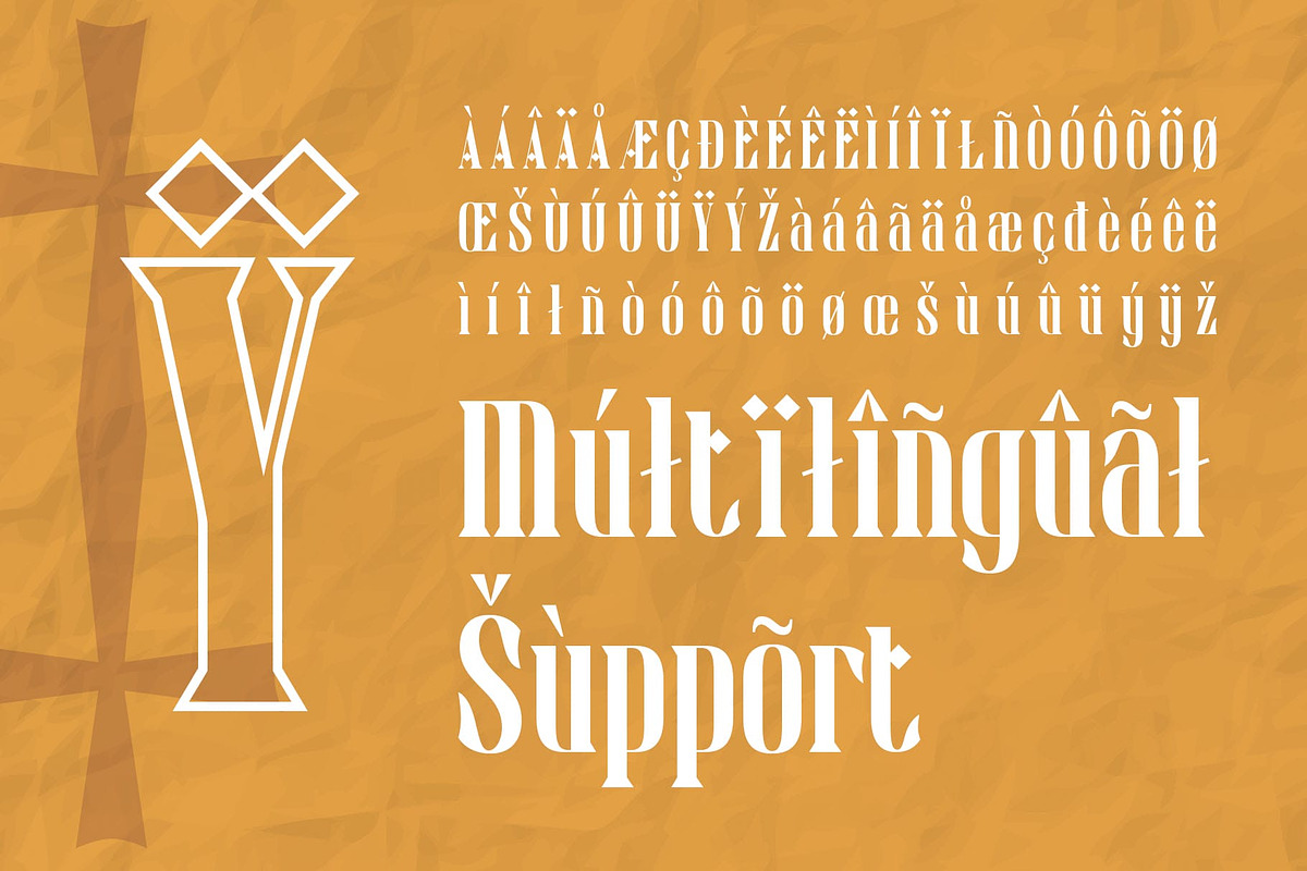 Darvine 3D, a Serif Font by Craft Supply Co. (Photo 4 of 8)