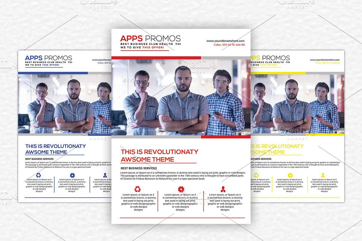 New Business Flyer Template, a Flyer Template by KnightWipers