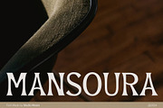 Mansoura - Display Font, a Serif Font by Studio Moara (Thumbnail 1 of 8)