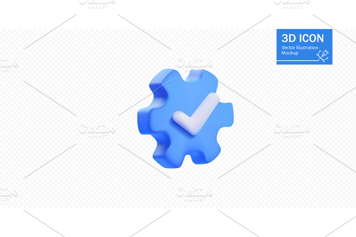 Creative 3D vector illustration, an Object Illustration by ZinetroN