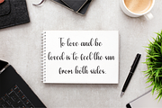 February | Script Font, a Handwritten Font by Scratchones (Thumbnail 5 of 9)