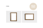 Isolated Old frame Mockups, a Product Mockup by Dorado Stock (Thumbnail 5 of 7)