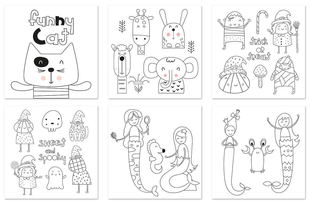 Activities for kids Mini games, an Education Illustration by Nursery Art