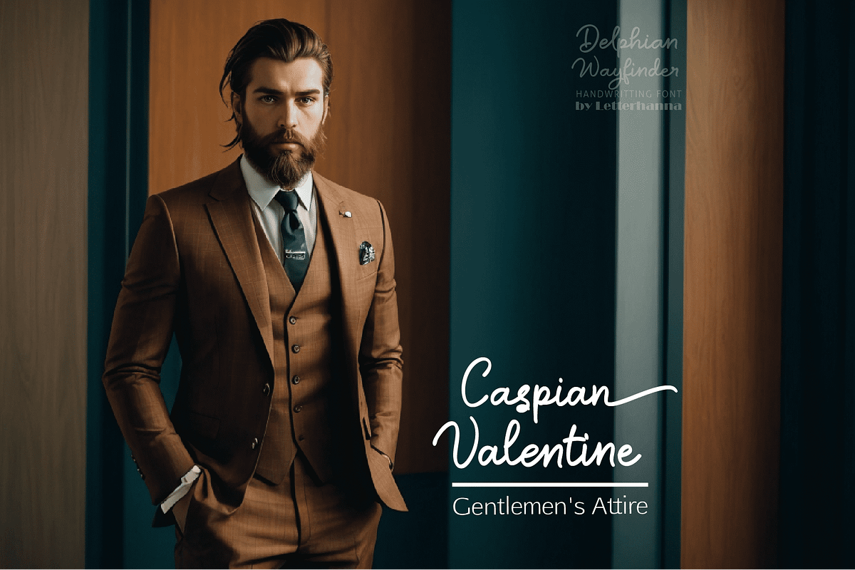 Delphian Wayfinder Font, a Handwritten Font by Letterhanna Studio (Photo 10 of 12)