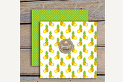 Juicy Pineapples Digital Papers, a Pattern Graphic by JennyL Designs (Thumbnail 3 of 4)