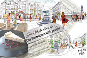 Series of romantic streets., a Food Illustration by Laifalight (Thumbnail 1 of 10)