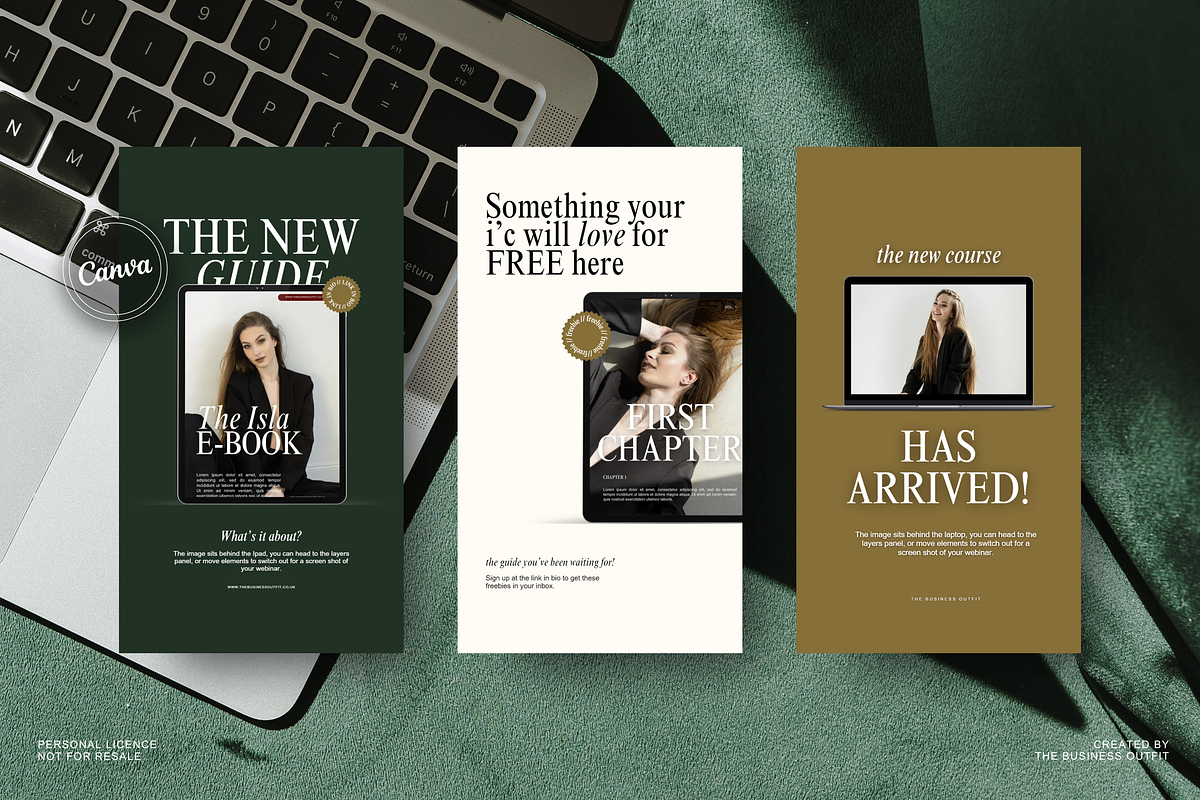 Canva Instagram Stories/Reels Luxe, a Social Media Template by thebusinessoutfit (Photo 5 of 9)