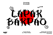 LAPAK BAKPAO, a Handwritten Font by MUNIK STUDIO 3D (Thumbnail 1 of 8)