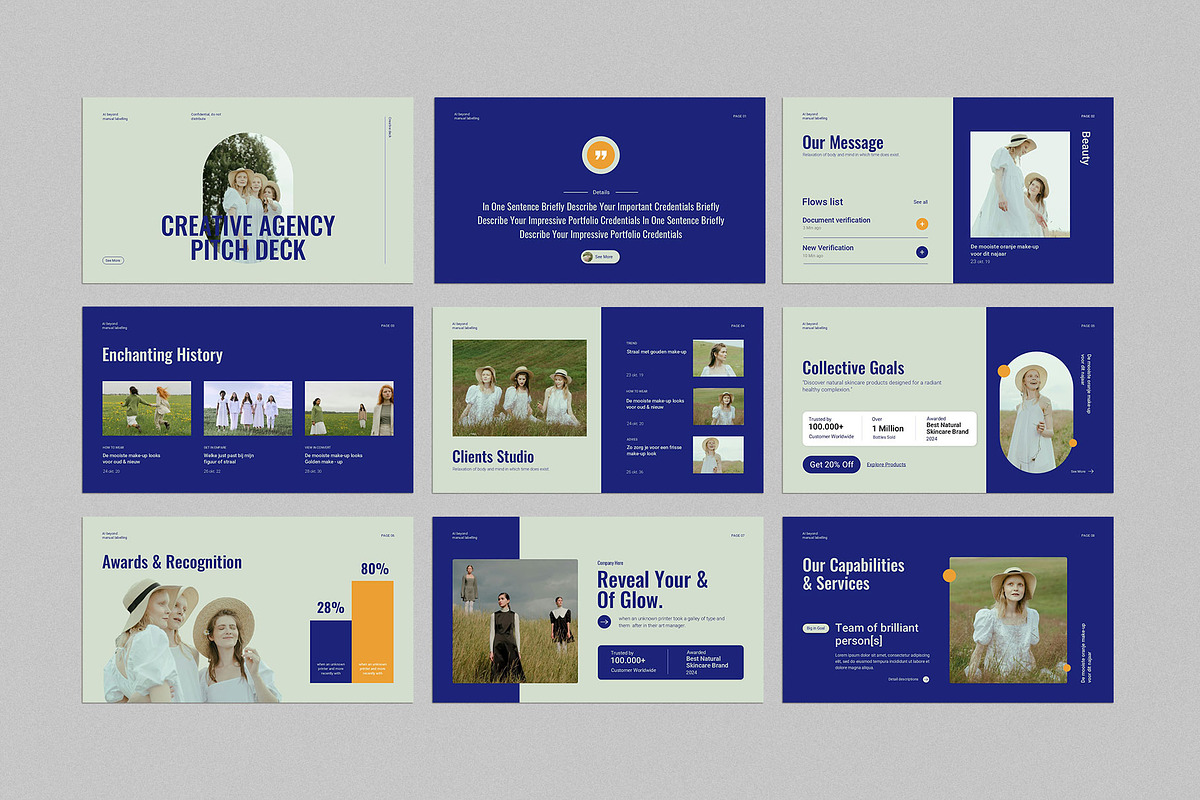 Creative Agency Pitch Deck, a Presentation Template by KreateTribe (Photo 5 of 5)