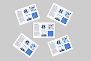 Landscape Flyer Mockup - 16 views, a Books & Magazine Mockup by Illusiongraphic (Thumbnail 4 of 21)