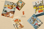 Vintage Vacay Collage: 90+ Elements, an Object Graphic by SHOOM HOUSE (Thumbnail 3 of 11)