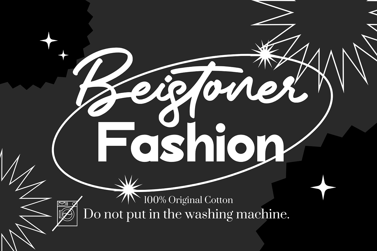 Marstina Handwritten Font, a Handwritten Font by Basnistudio (Photo 3 of 14)