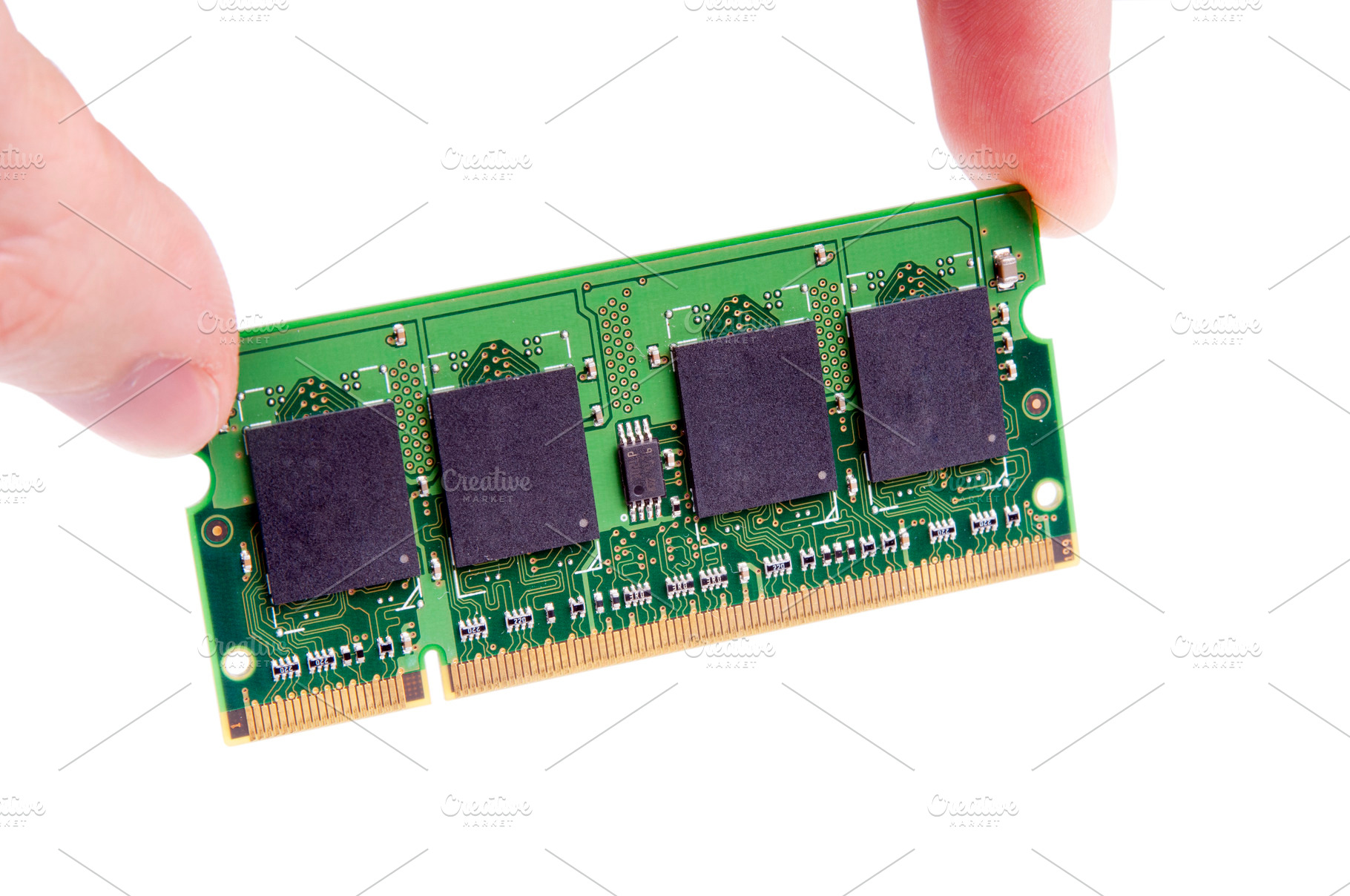Holding RAM Module, a Technology Photo by THP Creative