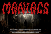 Firehell, a Blackletter Font by zamjumps (Thumbnail 5 of 11)