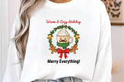 Warm & Cozy Holiday, Retro Christmas, an Illustration by DreamArtGraphic (Thumbnail 2 of 5)