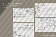 Refinement – wedding set, an Invitation Template by Helen Halik art (Thumbnail 4 of 6)