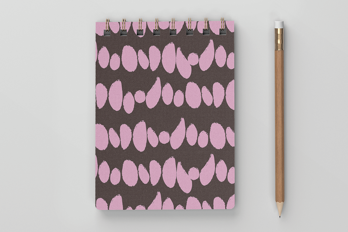 Pink Rocks Seamless Pattern, a Pattern Graphic by Bonfloret Studio (Photo 2 of 3)