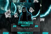 6 Halloween Party Flyer Bundle, a Poster Template by AbcStudio (Thumbnail 4 of 7)