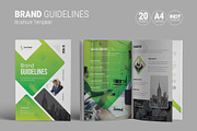 Brand Guidelines Template Design, a Brochure Template by White Graphic (Thumbnail 1 of 11)