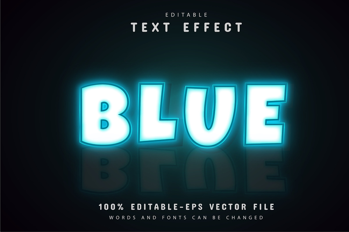 40 Neon text effect editable, a Plug-in Add-On by Aglonemadesign (Photo 4 of 20)