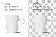 14oz Tapered Mug Mockup, a Cups & Container Mockup by SarahDesign (Thumbnail 2 of 5)