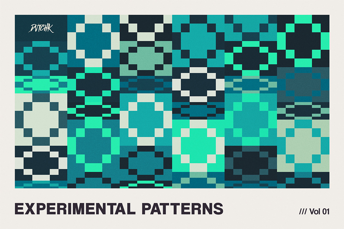 Experimental Geometric Patterns V01, a Pattern Graphic by dvtchk (Photo 3 of 5)