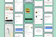 Barcelle  - Food Ordering App UI Kit, an UI Kit Template by piyush608 (Thumbnail 2 of 8)