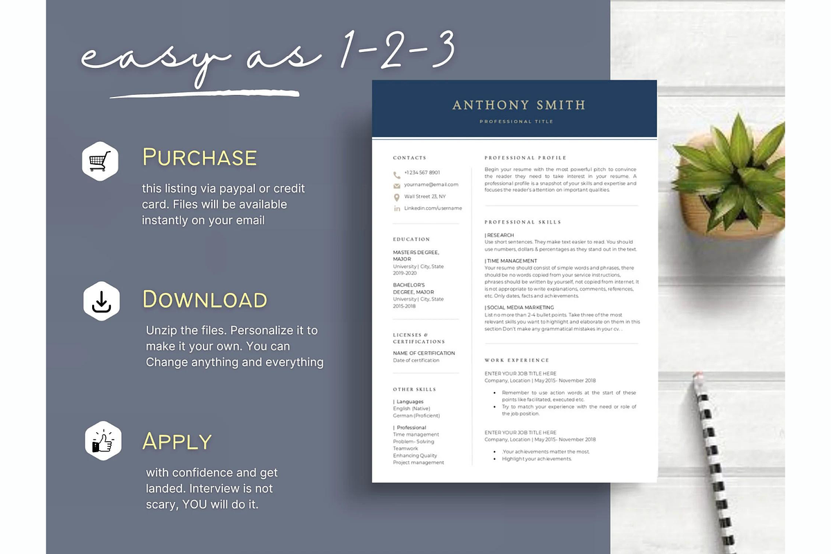 Combination Resume template format, a Resume Template by Climbwithelevator (Photo 6 of 6)
