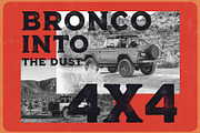 Bronco Font Collection + Extras, a Serif Font by Misha Sova (Thumbnail 3 of 10)