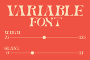 Pask - Variable Retro Font Family, a Serif Font by Valentino Vergan (Thumbnail 2 of 9)
