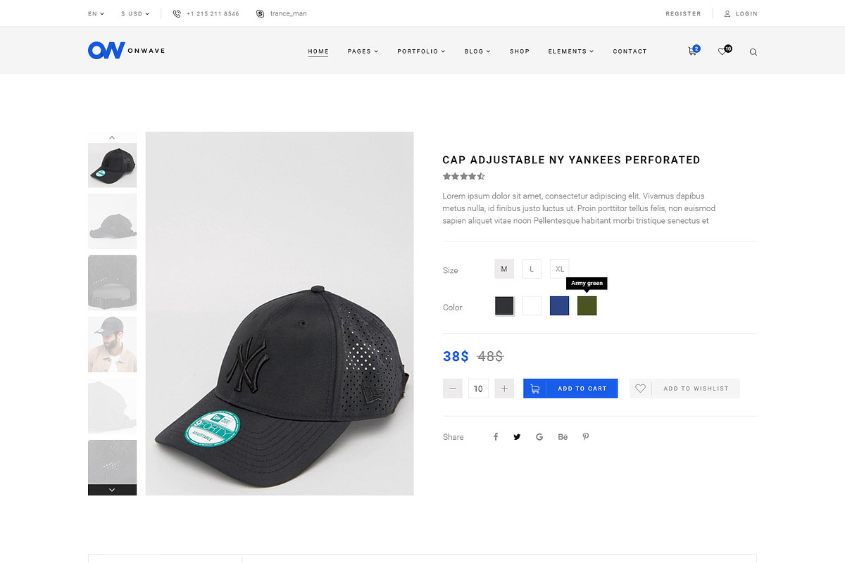 OnWave — Multipurpose PSD Template, a Websites & App Template by ScienteCraft (Photo 30 of 51)