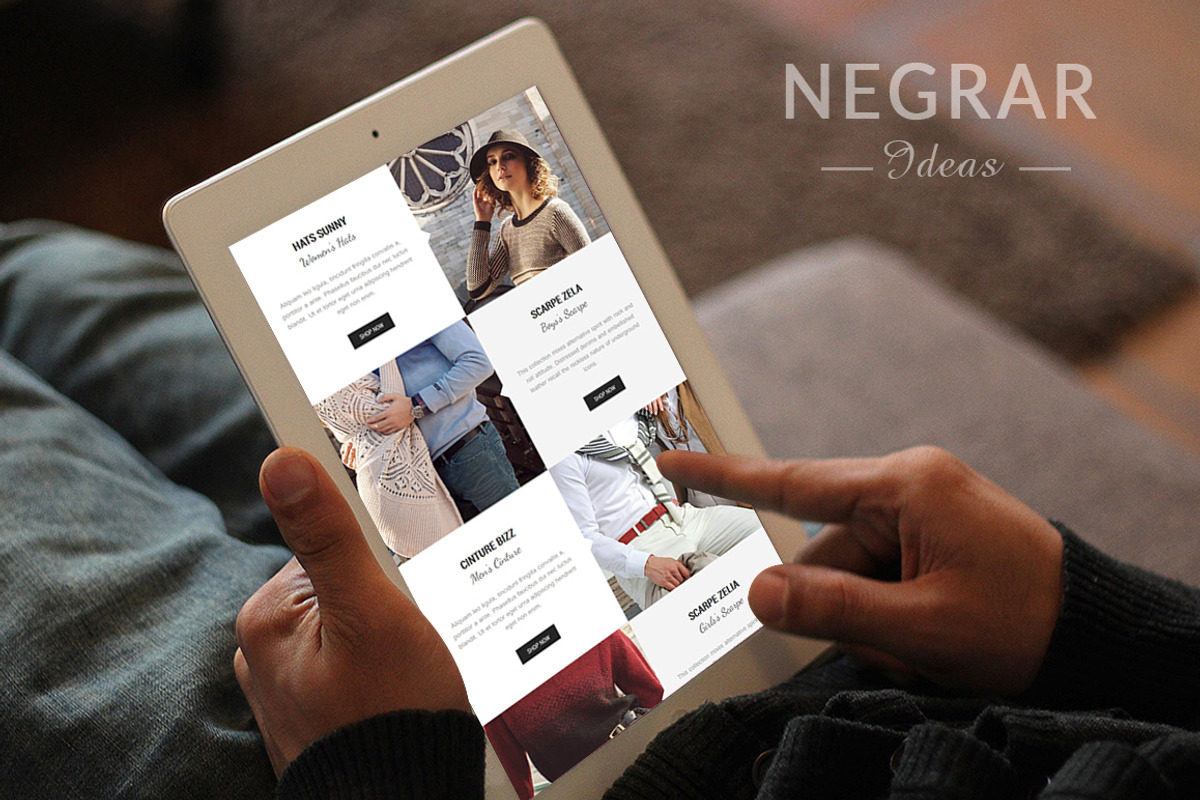 Magento Fashion Theme - Get big sale, a Websites & App Template by Cmsideas (Photo 1 of 5)