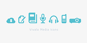 Vivala Media Icons, a Symbol Font by VivalaType (Thumbnail 5 of 5)