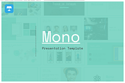 Mono Keynote Template - 25% off, a Presentation Template by Projectile (Thumbnail 1 of 8)