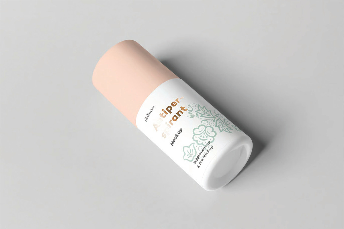 Antiperspirant Mockup, an Advertising Mockup by DesignRushMarket (Photo 2 of 13)