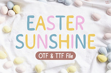 Easter Sunshine | Handwriting Font