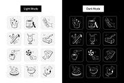 75 Dessert Doodles, an Outline Icon by Prosymbols (Thumbnail 4 of 7)