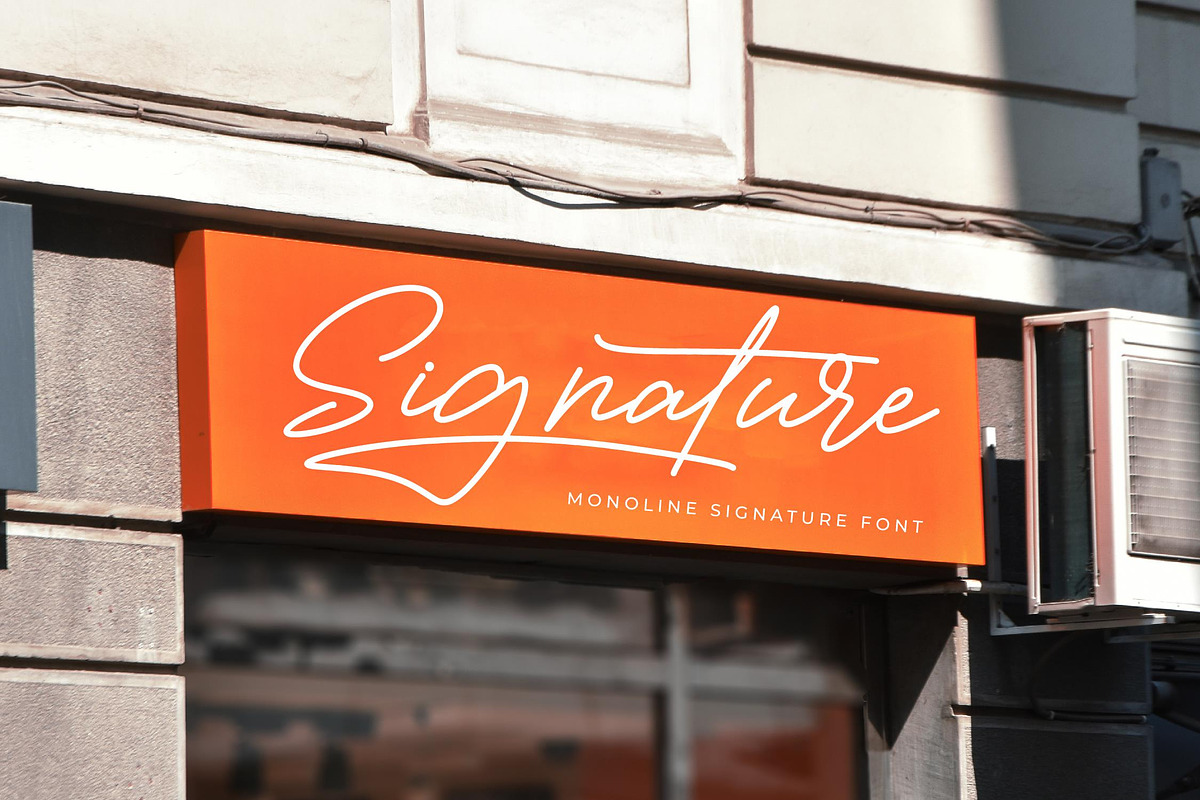 Victoria Montera Monoline Signature, a Script Font by stylishtype.co (Photo 2 of 20)