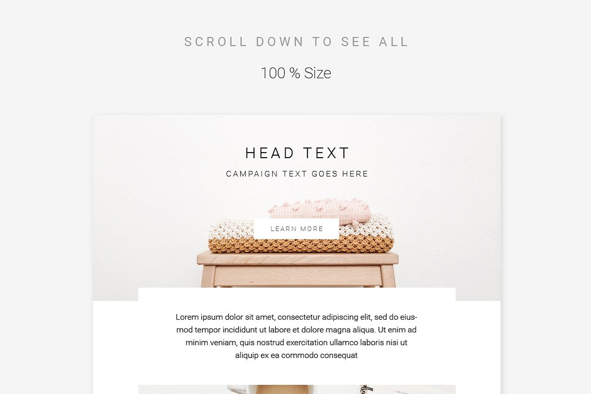 Clean E-Newsletter Bundle, an Email Template by Swiss_cube (Photo 11 of 23)