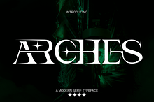 ARCHES - Futuristic Font