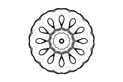 Elegant Mandala Line Art Collection, a Decorative Illustration by NJ Himel (Thumbnail 50 of 101)