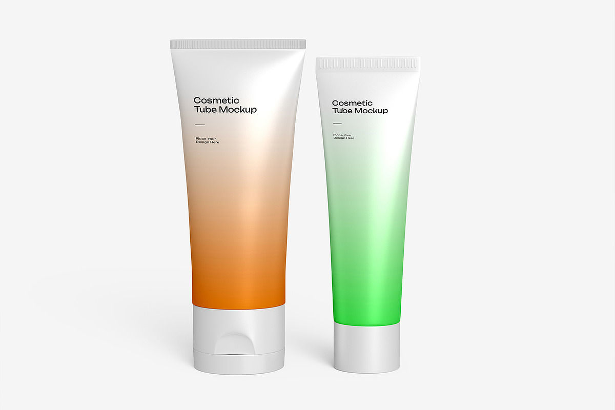 Cosmetic Tube Packaging Mockup Set, a Packaging Mockup by graphypix (Photo 6 of 12)