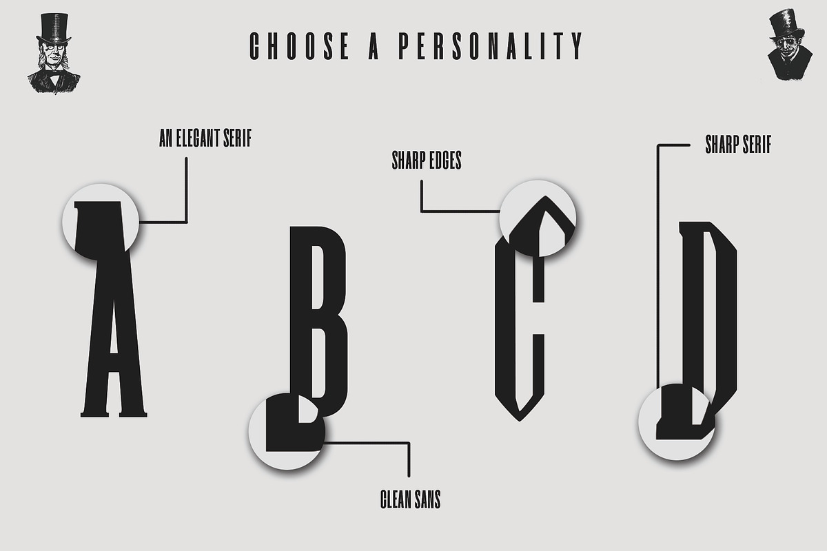 Dr.Jekyll & Mr.Hyde Typeface Duo preview 2
