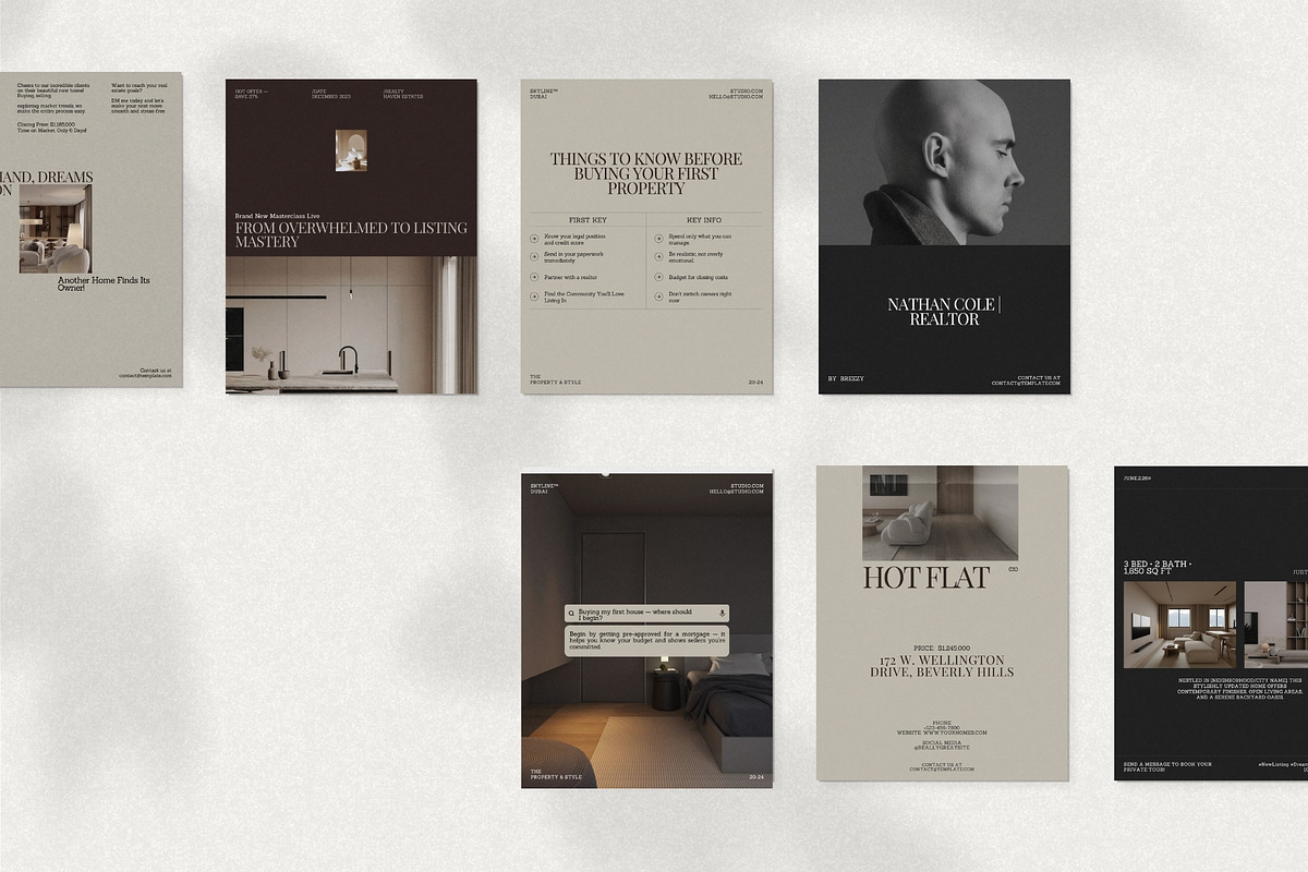 Elegant Realtor Instagram Pack, a Social Media Template by Crafted Pixel (Photo 4 of 10)
