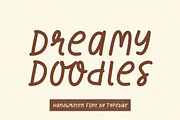 Dreamy Doodles - Playful Font, a Handwritten Font by Typebae (Thumbnail 1 of 8)