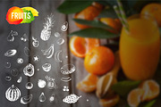 Hand-drawn fruit. vector, a Food Illustration by Margo Miller (Thumbnail 4 of 5)